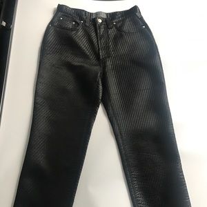 Satin Vintage Versace Jeans with Medusa